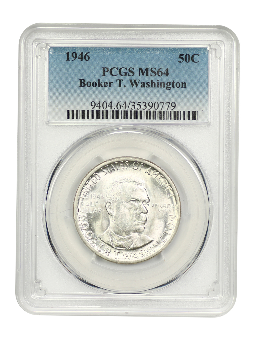 Primary image for 1946 50C Booker T. Washington PCGS MS64