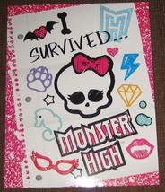 Ghoulishly Fabulous Monster High Folder Back 2 Ghoul School - $9.89