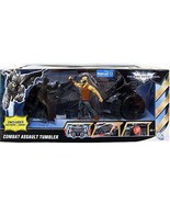 Mattel Batman Dark Knight Exclusive Action Figure Vehicle Combat Assault... - $2,069.65 MXN