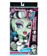 Monster High Frankie Stein Wig, Black and White - $752.48 MXN
