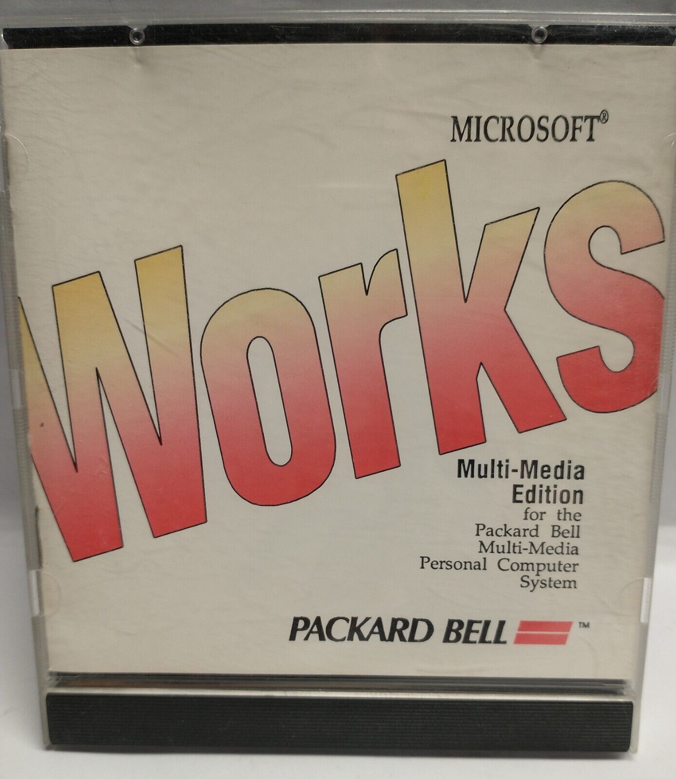 Microsoft Works Multi-Media Edition for PC  1991 - £3.53 GBP