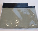 Ralph Lauren Annandale Noland Green Linen Throw blanket $355 - $167.95