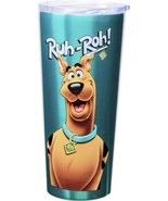 Scooby-Doo Image Ruh-Roh! 22 ounce Stainless Steel Travel Mug NEW UNUSED... - £19.02 GBP