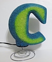 Nightlight Lamp Initial &quot;C&quot; Blue and Green 7 watts - £6.93 GBP