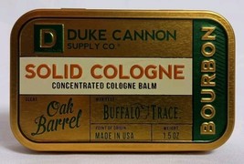 Duke Cannon Supply Co. Solid Cologne Bourbon Concentrated Cologne Balm 1... - €12,70 EUR