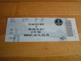 Philadelphia Union Vs. NY New York Red Bulls @ PPL Park 7-16-2014 Ticket Stub - £2.34 GBP