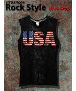 Rock Your Style with Little Rock Rock Sleeveless Tees, USA style I Retro... - $27.50