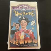 Mary Poppins VHS tape Walt Disney’s Masterpiece Clamshell Limited Edition SEALED - £6.63 GBP