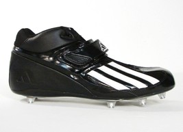 Adidas Quickslant Mid D Football Cleats Black &amp; White Mens NEW - £47.20 GBP