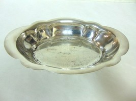 VINTAGE ANTIQUE STERLING SILVER WALLACE SERVING DISH BOWL 504g - £490.50 GBP
