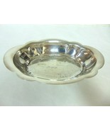 VINTAGE ANTIQUE STERLING SILVER WALLACE SERVING DISH BOWL 504g - £497.08 GBP