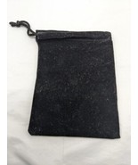Black Felt RPG DND Dice Bag 5&quot; X 6 1/2&quot; - $13.36