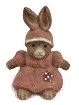 Giordano From The Attic Hannah Hare Figurine H3856 1986 Vtg Korea Rabbit Bunny - £7.08 GBP