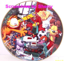Garfield Collector Plate All I Want For Christmas Danbury Mint Holiday Cat - £39.83 GBP