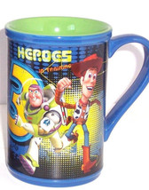 Disney Store Toy Story Coffee Mug 3 Buzz Lightyear Tea Blue Retired New - £39.87 GBP