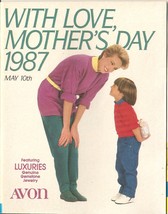 1987 Vintage Antique AVON Sales Catalog Book Brochure Campaign 9 - $187.50 MXN