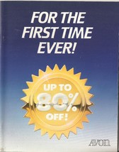 1987 Vintage Antique AVON Sales Catalog Book Brochure Campaign 16 - $9.85