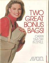 1987 Vintage Antique AVON Sales Catalog Book Brochure Campaign 18 - $9.85
