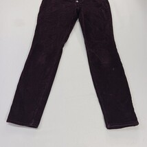 Universal Thread Women's Wine High-Rise Skinny Corduroy Pants Size 2/26R (26×28) image 15