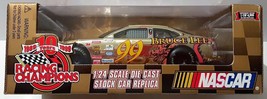 Racing Champions Nascar Gold Limited Ed. &quot;Bruce Lee&quot; Jeff Burton #99 1:24 Scale - £11.70 GBP
