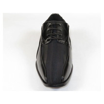 Mens AFTER MIDNIGHT Formal Stage Prom Award Tux shoes Satin 2 Tone 7925 Black image 6