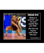 Inspirational Kelsey Robinson Volleyball Motivation Quote Poster, Unique... - $27.42 CAD+