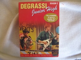 Degrassi Junior High Season 2. 3 DVDs=338 mins. 2005. New. WGBH Boston V... - $10.50