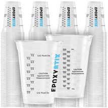 10oz Disposable Measuring Cups (250pc) for Epoxy Resin, Paint, Stain Mixing - $56.98