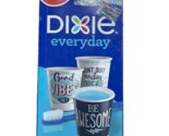 Dixie Everyday Bathroom Inspiring Design Fun Motivational 200 Cups 3 o - $29.77