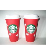 Starbucks 25 Year Holiday  Cup Cheer 2022 Reusable Christmas Grande 16 o... - £9.13 GBP