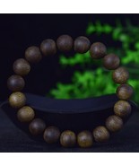 Green Kynam Wild Oud Agarwood Bracelet 10mm Diameter Beads - $7,518.83 MXN