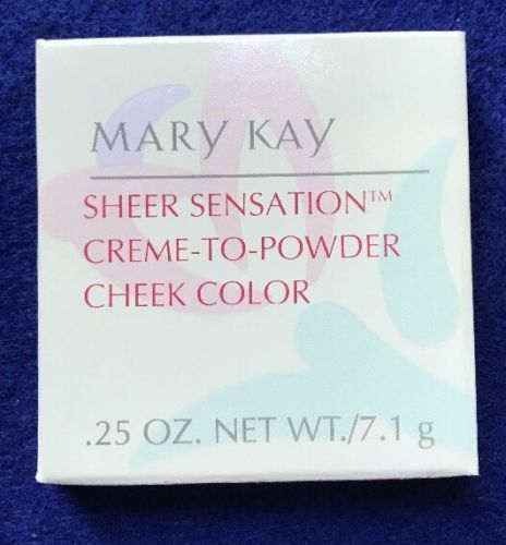 Mary Kay Sheer Sensation Creme-to-Powder Cheek Color Caught Blushing 1539 .25 Oz - $9.49