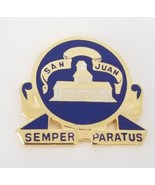 Vanguard Set of 2 Army Crest 24th Infantry Regiment Semper Paratus San Juan - $12.99