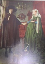Giovanni Arnolfini and His Wife Hubert Van Eyck Print Vintage 54815 - £15.48 GBP