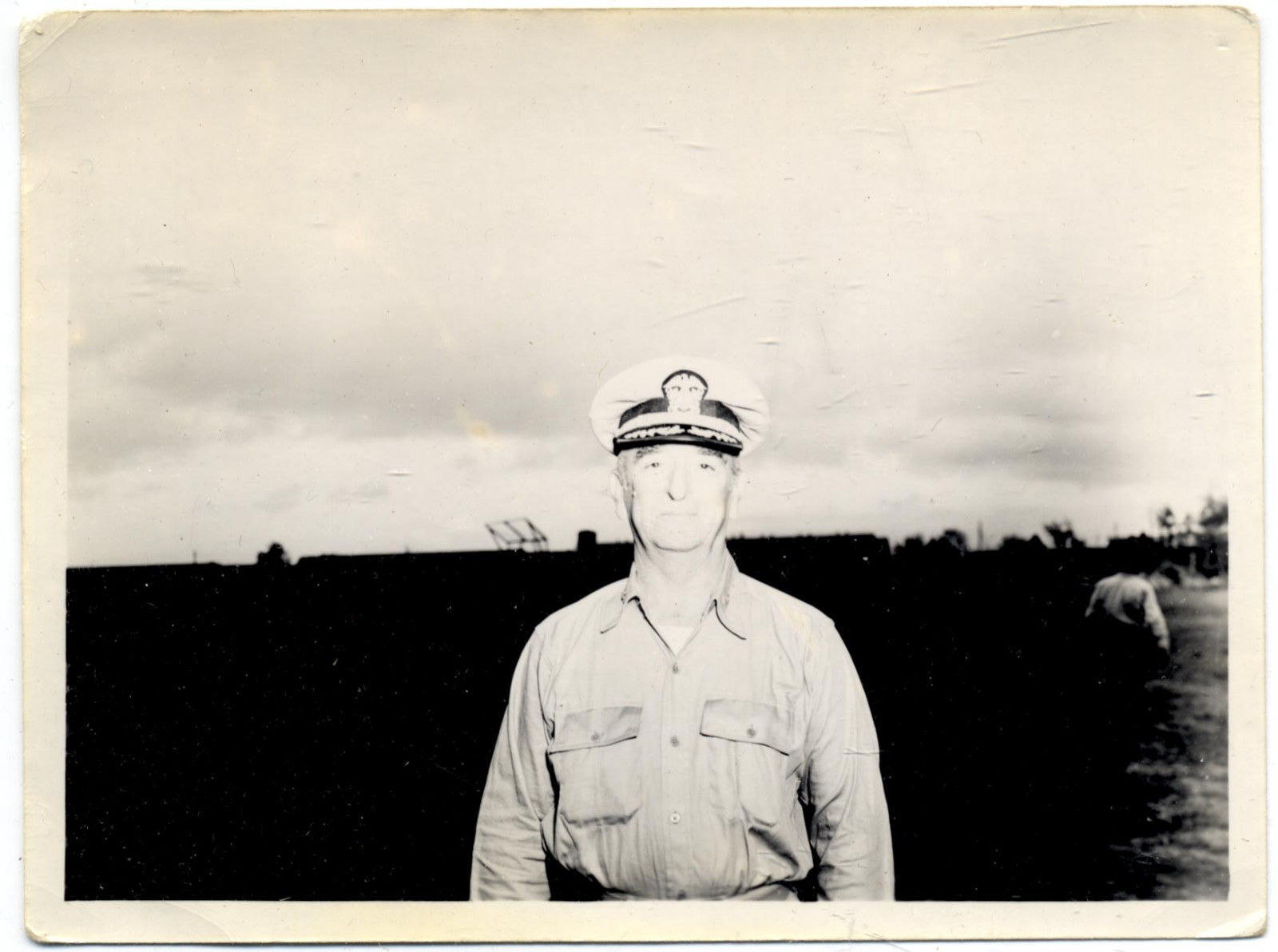 USN Navy Vintage WWII Original Saipan 1944 Photo Print Sea-Dad Chief Por... - $5.00