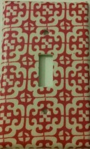Red Light Switch Cover lighting outlets home wall decor rooms kitchen be... - £8.38 GBP