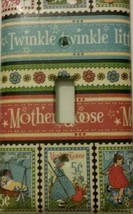 MOTHER GOOSE Light Switch Cover lighting outlet home decor nursery kid p... - £8.24 GBP