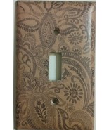 Paisley Light Switch Cover lighting outlet wall home decor kitchen bathroom Vera - $10.49