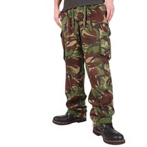 Vintage 1980 British army M85 camo trousers pants military cargo combat ... - £19.64 GBP+