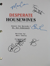 Desperate HouseWives Cast Signed TV Script Screenplay X5 Autographs Teri Hatcher - $16.99