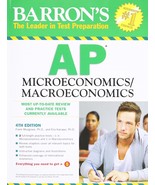 Barron&#39;s AP Microeconomics/Macroeconomics (Barron&#39;s Study Guides) Musgra... - $4.55