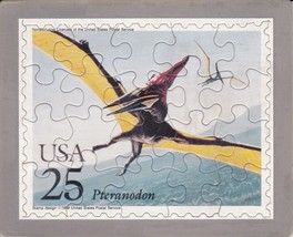 USPS POSTCARD - Dinosaurs Commemorative Puzzle series -PTERANODON -FREE ... - $15.00