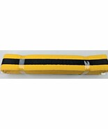 Martial Arts / MMA Belt ~ Yellow with Black Stripe - €4,23 EUR