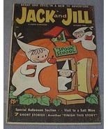 Vintage Jack &amp; Jill Magazine October 1962 Halloween - $8.30 CAD
