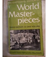 The Continental Edition of World Masterpieces, 3rd Edition [Paperback] - £7.76 GBP