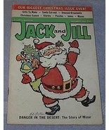 Vintage Jack &amp; Jill Magazine December 1964 Christmas Santa  - $109.33 MXN
