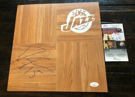 Derrick Favors (Utah Jazz) Signed 12x12 Floor Piece W/ JSA COA - $39.55