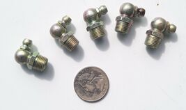 Alemite Grease Fitting Zerk 90 Degrees Right Angle 1/8-27 Five Count - $7.99
