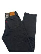 New ! Levis 501 Black Mens Straight Leg Jeans 28 X 30 - $45.44