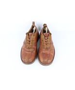 Vtg Dr Martens Mens 10 Goth EDM Chunky Platform Leather Shoes Brown Dist... - $2,047.72 MXN
